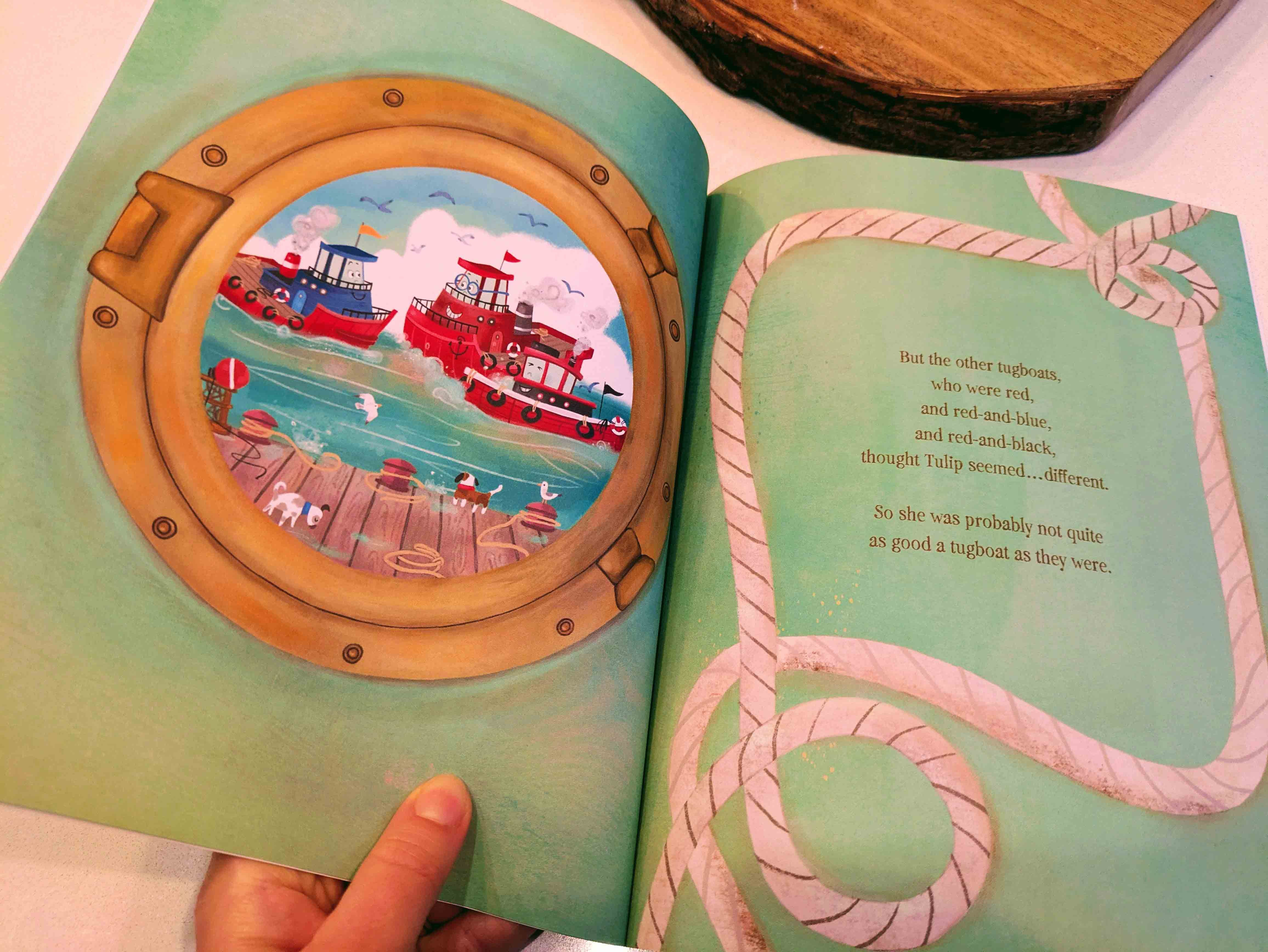 Tulip the tugboat
