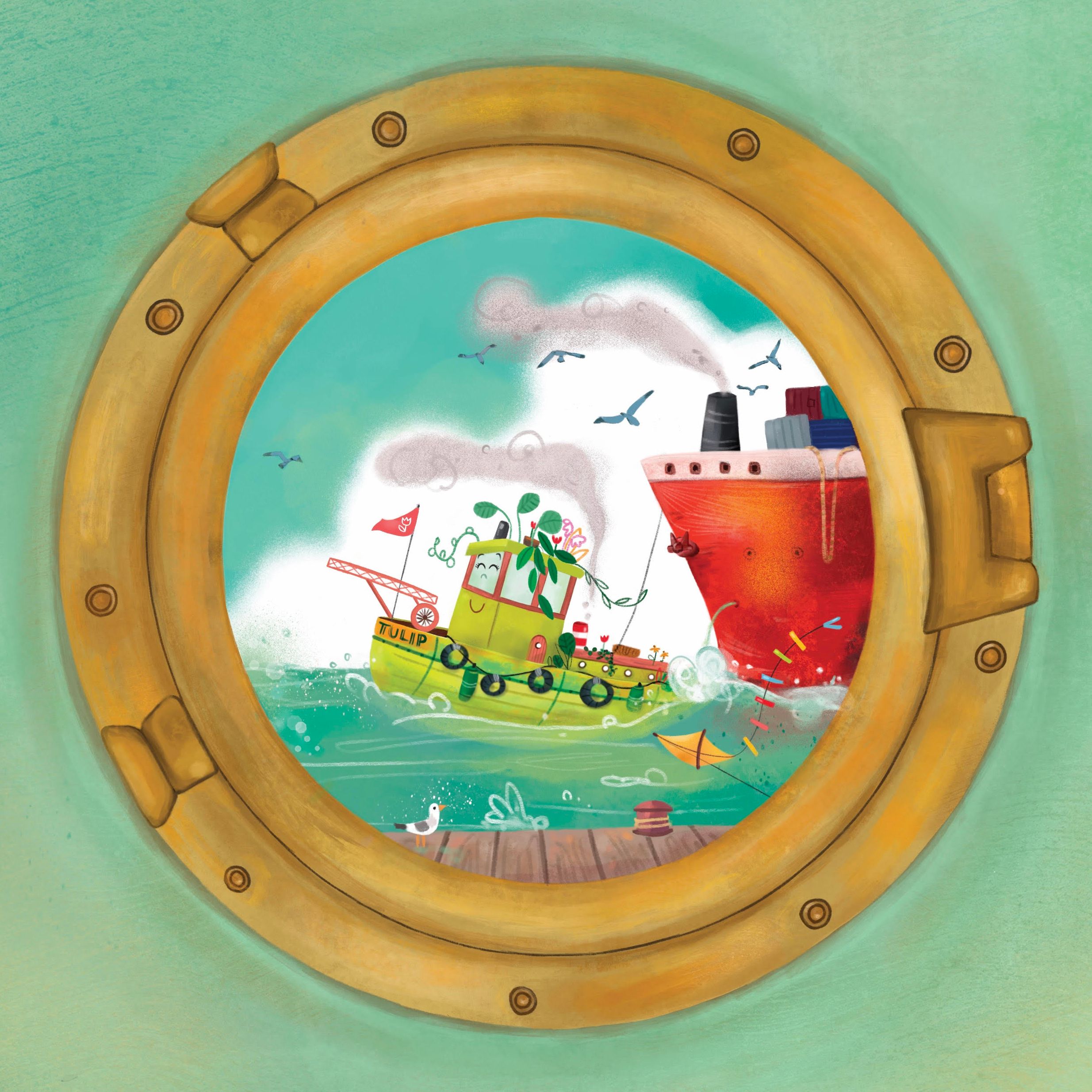 Tulip the tugboat